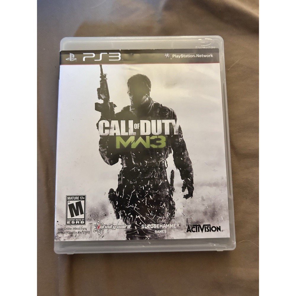Call‎ of Duty Modern Warfare 3 MW3 PlayStation 3